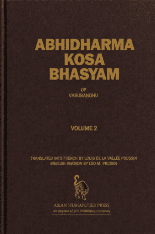 Abhidharmakośabhāṣyam, Volume II