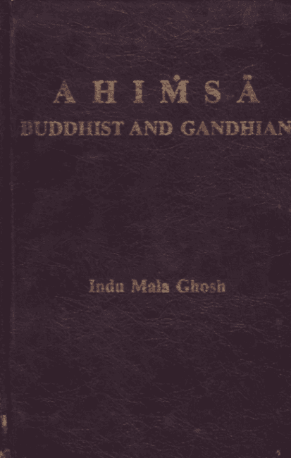 Ahiṃsā: Buddhist and Gandhian