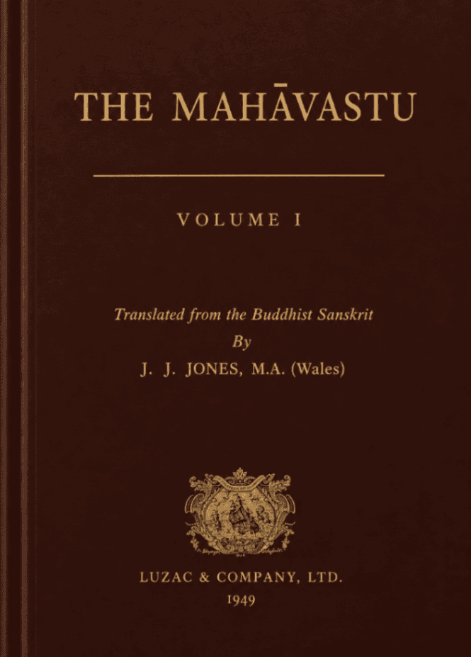 The Mahāvastu, Volume I