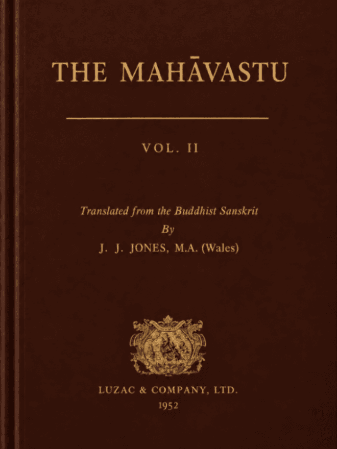 The Mahāvastu, Volume II