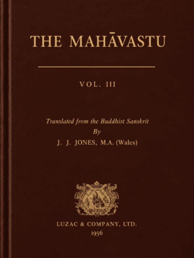 The Mahāvastu, Volume III
