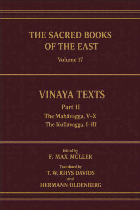 Vinaya Texts, Part II