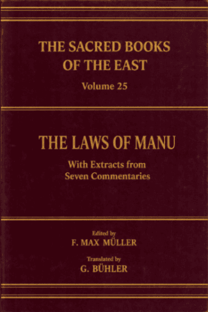 The Laws of Manu: Translated with Extracts from Seven Commentaries