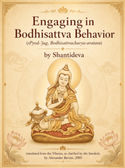 Engaging in Bodhisattva Behavior (sPyod-‘jug, Bodhisattvacharya-avatara)