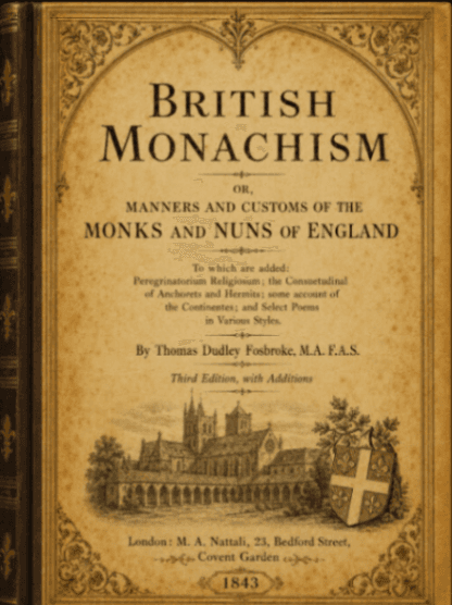 British Monachism; or, Manners and Customs of the Monks and Nuns of England