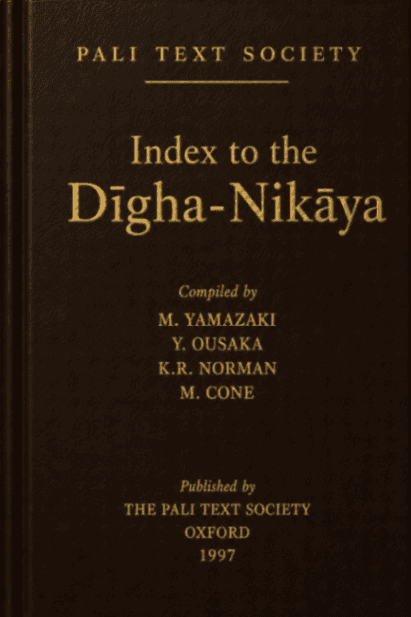 Index to the Dīgha Nikāya