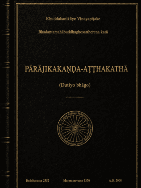 Pārājikakaṇḍa-Aṭṭhakathā (Dutiyo bhāgo)