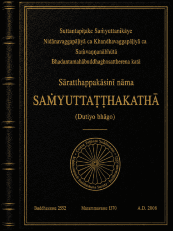 Sāratthappakāsinī nāma Saṃyutta-Aṭṭhakathā (Dutiyo bhāgo)