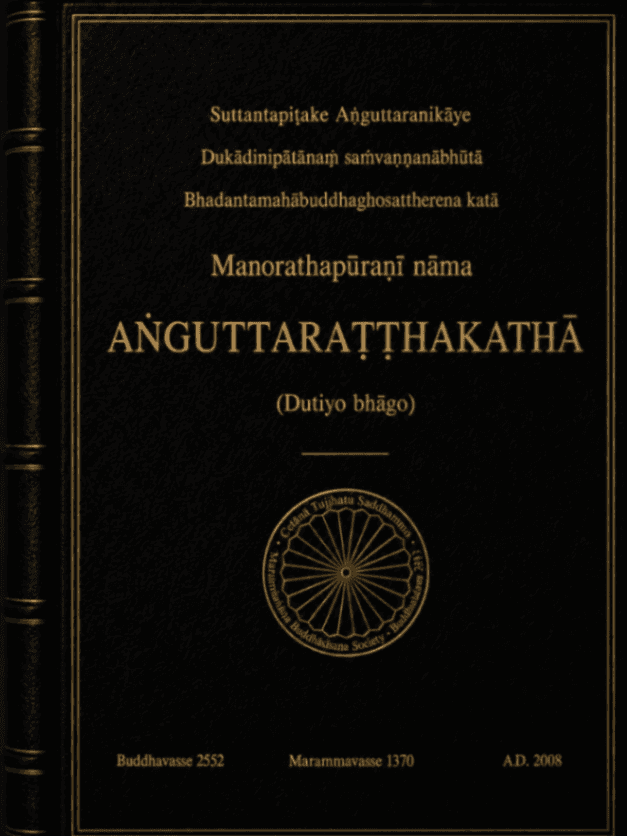 Manorathapūraṇī nāma Aṅguttara-Aṭṭhakathā (Dutiyo bhāgo)