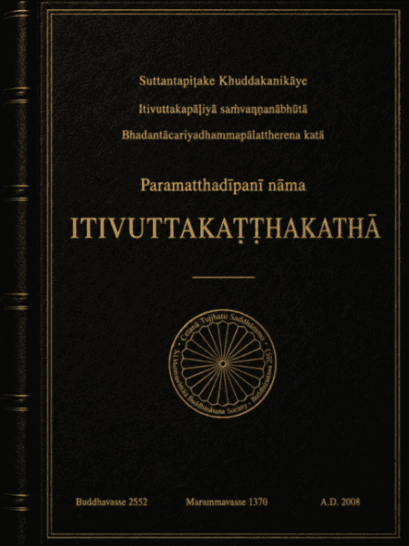 Paramatthadīpanī nāma Itivuttaka-Aṭṭhakathā