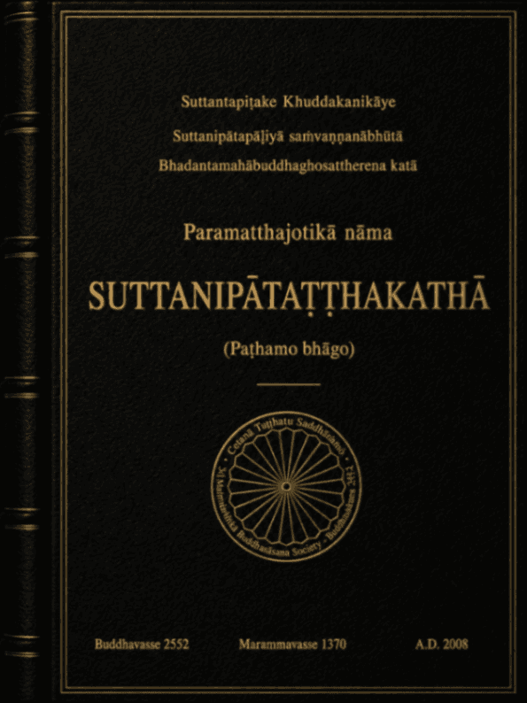 Paramatthajotikā nāma Suttanipātaṭṭhakathā (Paṭhamo bhāgo)