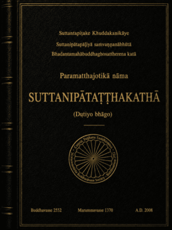 Paramatthajotikā nāma Suttanipātaṭṭhakathā (Dutiyo bhāgo)
