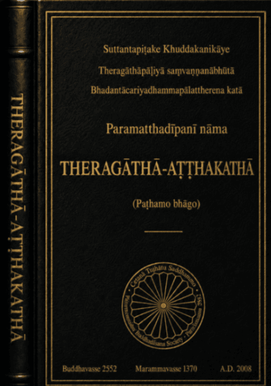 Paramatthadīpanī nāma Theragāthā-Aṭṭhakathā (Paṭhamo bhāgo)