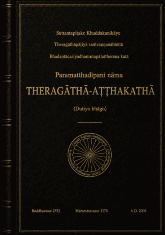 Paramatthadīpanī nāma Theragāthā-Aṭṭhakathā (Dutiyo bhāgo)