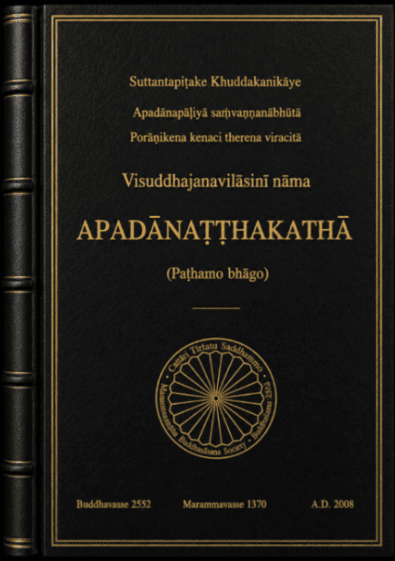 Visuddhajanavilāsinī nāma Apadānaṭṭhakathā (Paṭhamo bhāgo)