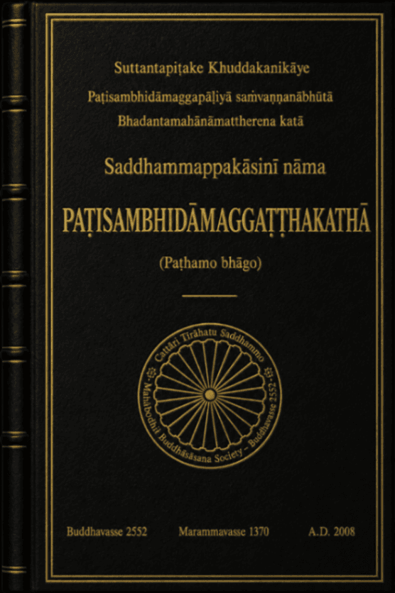 Paṭisambhidāmagga-Aṭṭhakathā (Paṭhamo bhāgo)