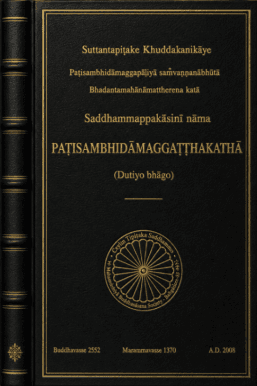 Paṭisambhidāmaggaṭṭhakathā (Dutiyo bhāgo)