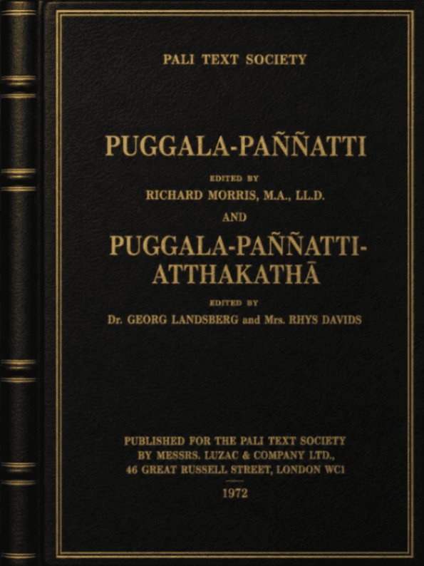 Puggala-Paññatti and Puggala-Paññatti-Aṭṭhakathā