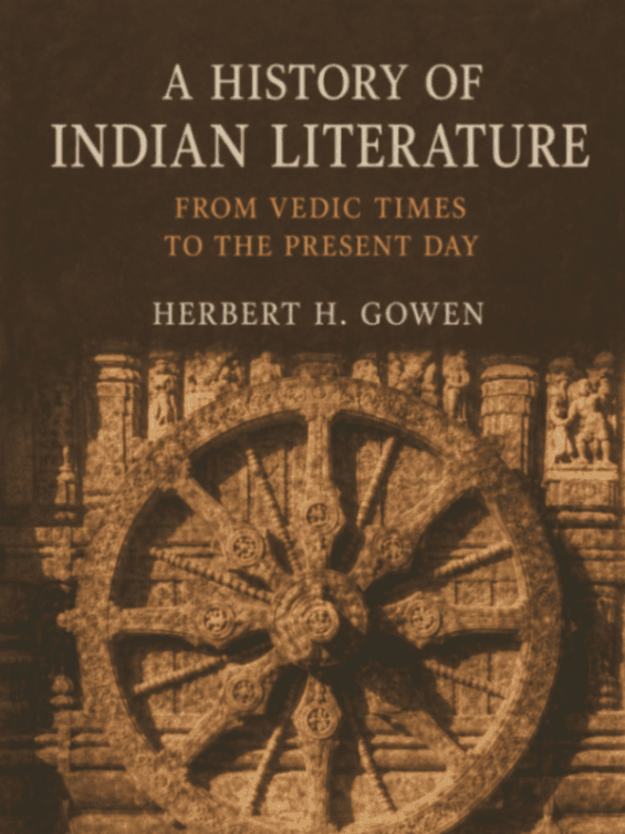 A History of Indian Literature: From Vedic Times to the Present Day