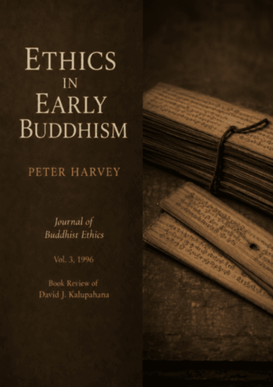 Ethics in Early Buddhism