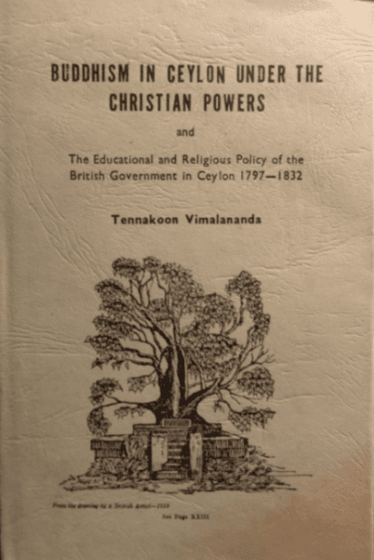Buddhism in Ceylon under the Christian Powers