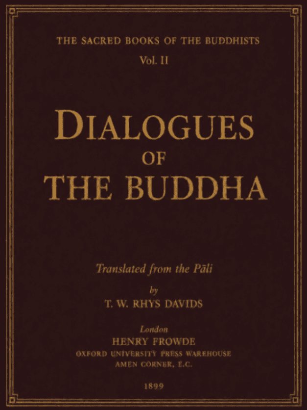 Dialogues of the Buddha (Part I)