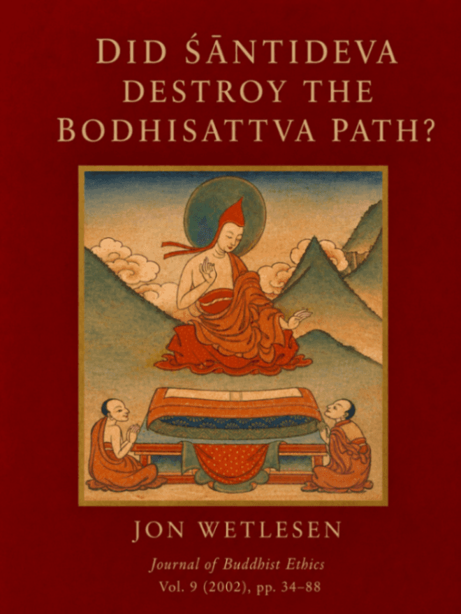 Did Śāntideva Destroy the Bodhisattva Path?