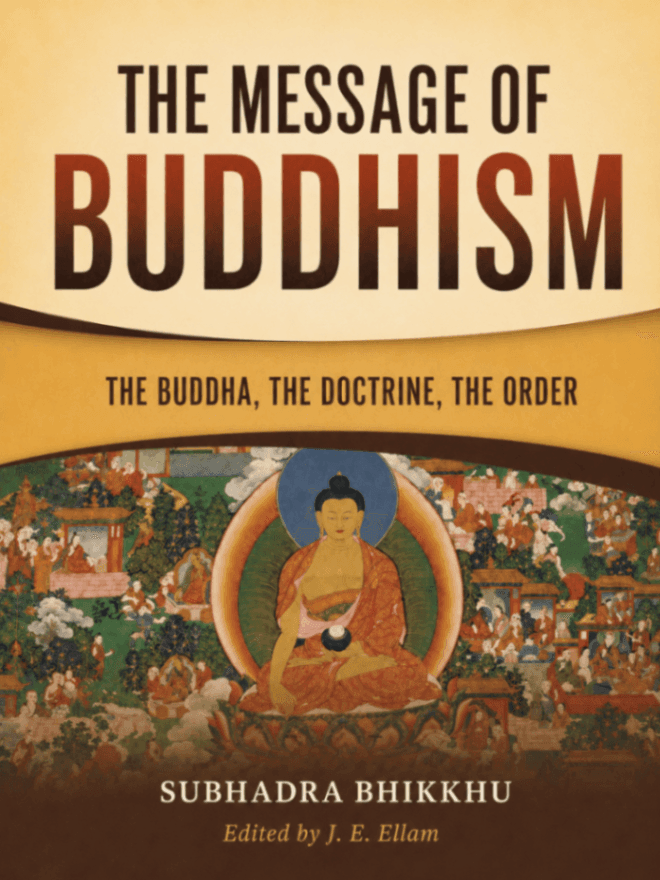 The Message of Buddhism: The Buddha, The Doctrine, The Order