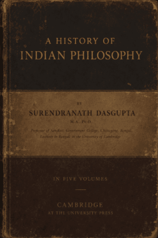 A History of Indian Philosophy (5 Volumes)