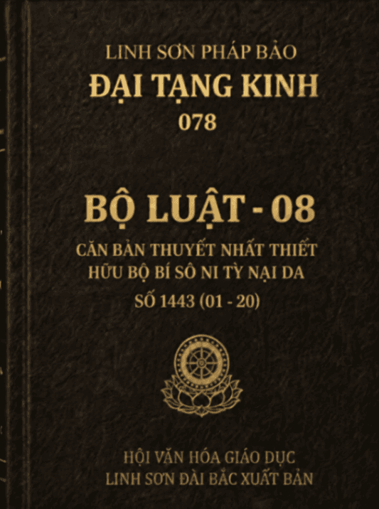 Bộ Luật 08 - Căn Bản Thuyết Nhất Thiết Hữu Bộ Bí Sô Ni Tỳ Nại Da