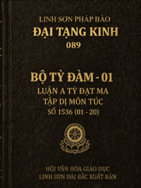 Bộ Tỳ Đàm 01 - Luận A Tỳ Đạt Ma Tập Dị Môn Túc