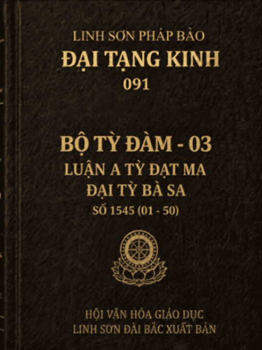 Bộ Tỳ Đàm 03 - Luận A Tỳ Đạt Ma Đại Tỳ Bà Sa