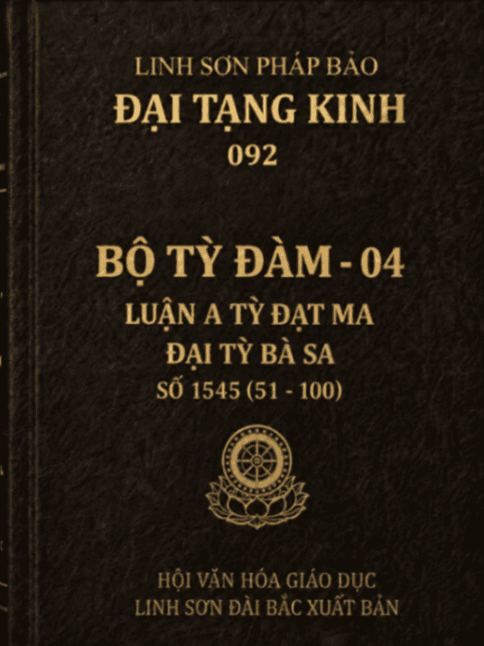 Bộ Tỳ Đàm 04 - Luận A Tỳ Đạt Ma Đại Tỳ Bà Sa