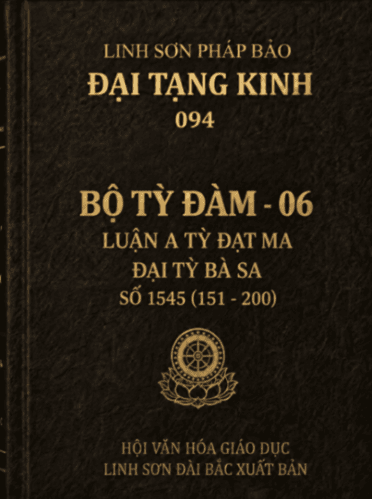 Bộ Tỳ Đàm 06 - Luận A Tỳ Đạt Ma Đại Tỳ Bà Sa