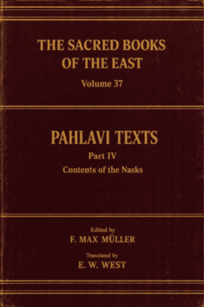 Pahlavi Texts, Part IV