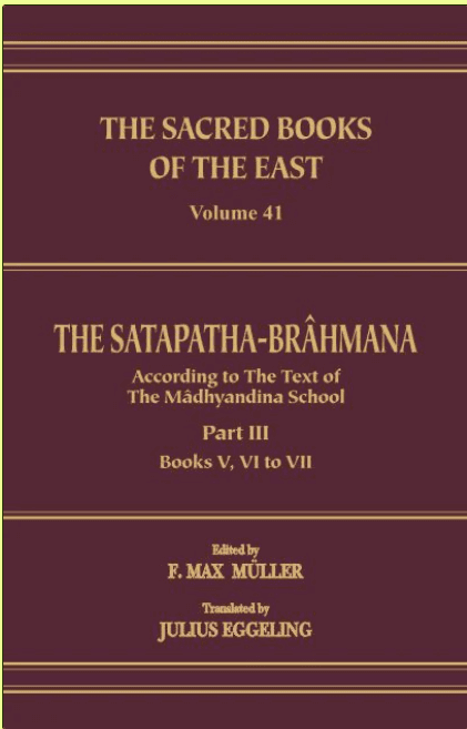 The Śatapatha-Brāhmaṇa according to the Text of the Mādhyandina School, Part III
