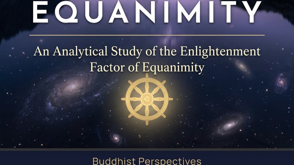 Studying The Enlightenment Factor of Equanimity (Upekkhāsambojjhaṅga) from Buddhist Perspectives (2026)